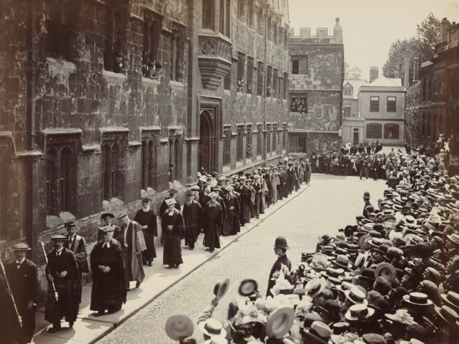 encaenia at the university of oxford