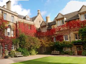 hertford college panorama