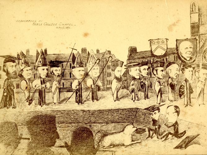 opening of chapel cartoon