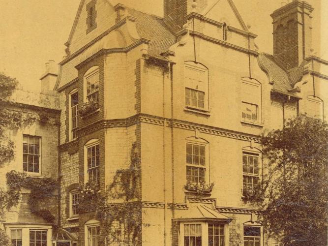 somerville college  house c 1900
