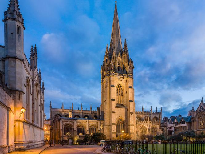 st marys church radcliffe sq oxford uk  diliff