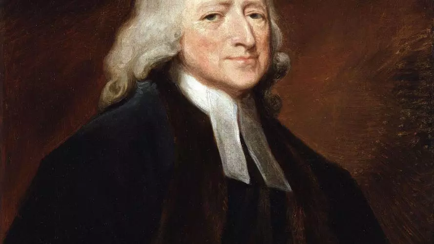 john wesley by george romney